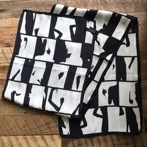 Metzker-themed silk scarf